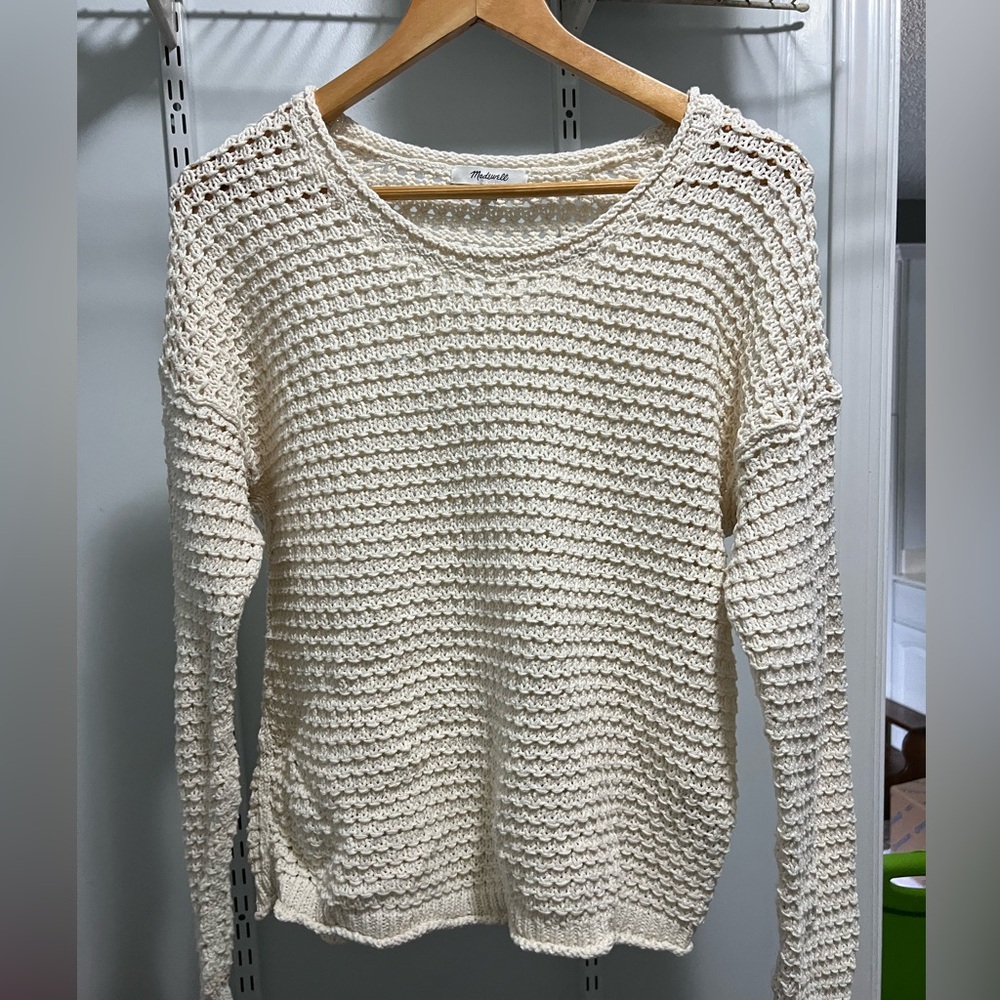 MadewellCream Beachy Sweater